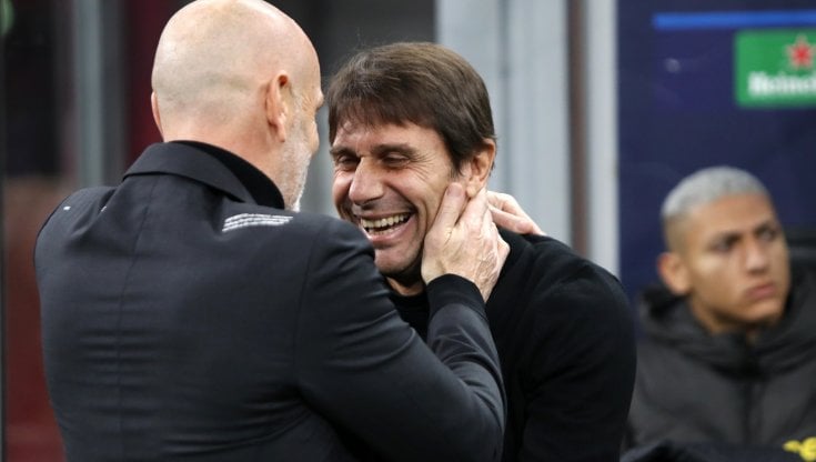 Stefano Pioli e Antonio Conte