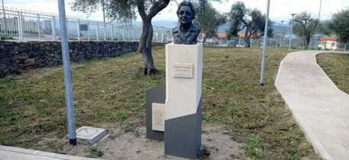 Il busto di Teresa Vezzoso a Matera
