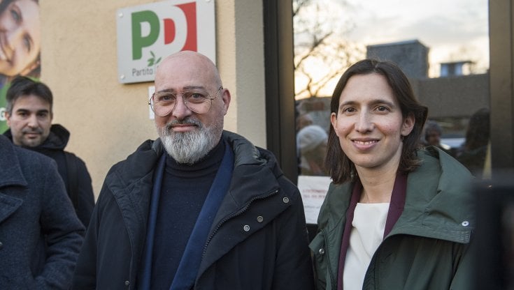 Stefano Bonaccini e Elly Schlein