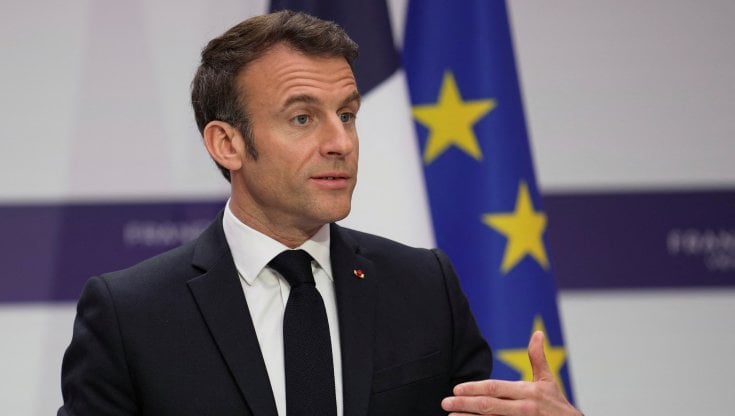 Il presidente francese Emmanuel Macron