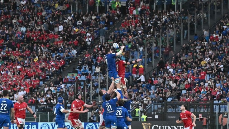 Una fase della partita
