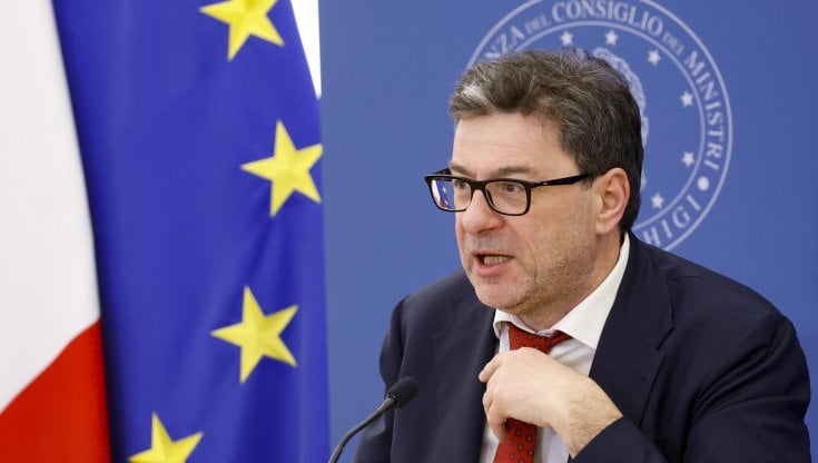 Il ministro Giorgetti
