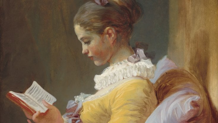 Jean-Honor&eacute; Fragonard, Giovane donna&nbsp;che legge&nbsp; (1769 circa)
