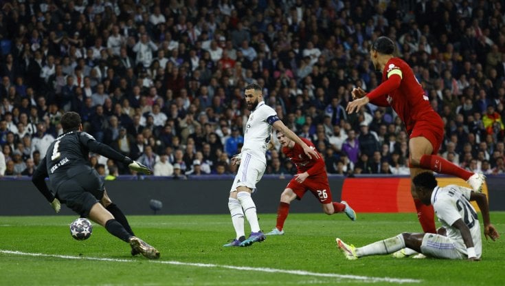 Benzema in gol