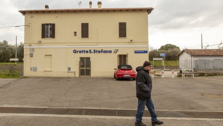 La stazione di Grotte Santo Stefano (Viterbo)