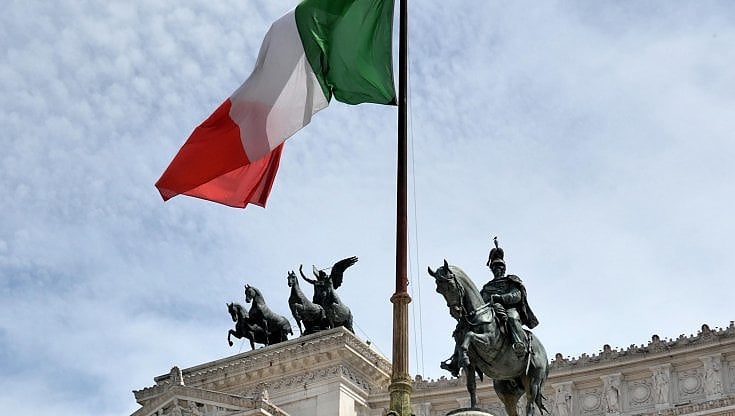 L'altare della Patria in piazza Venezia a Roma