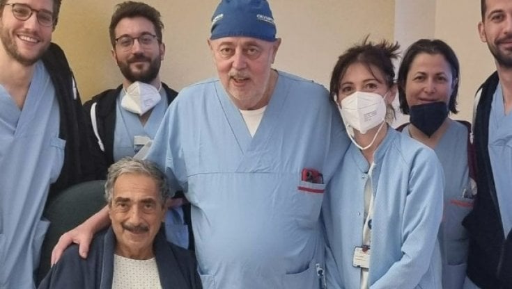 La foto postata da Marino Bartoletti
