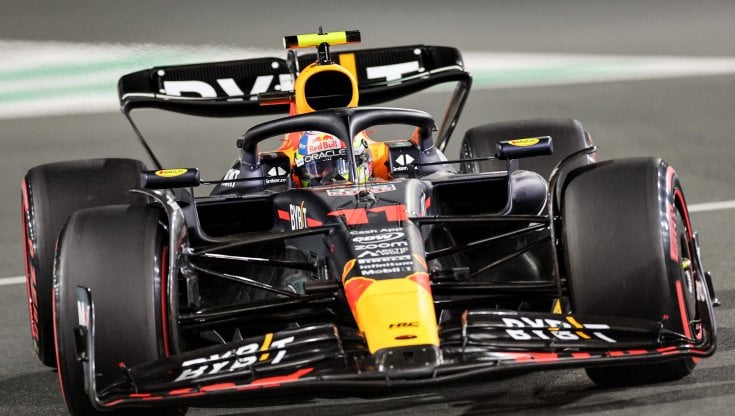 &nbsp;Red Bull di Sergio Perez, autore della pole