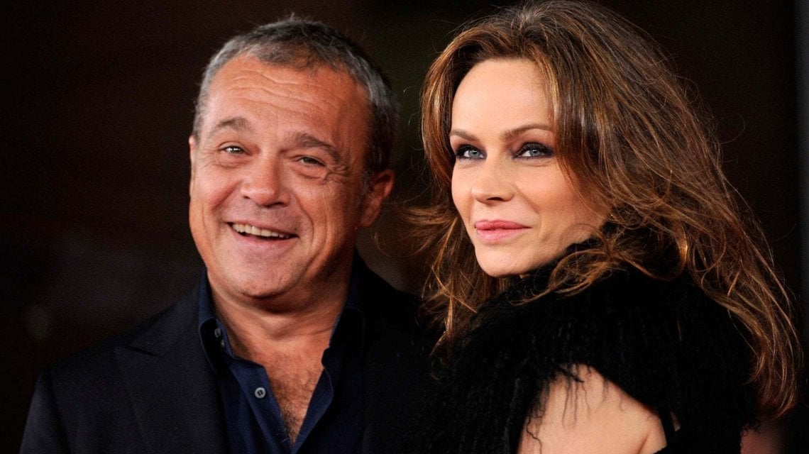 Claudio Amendola con Francesca Neri