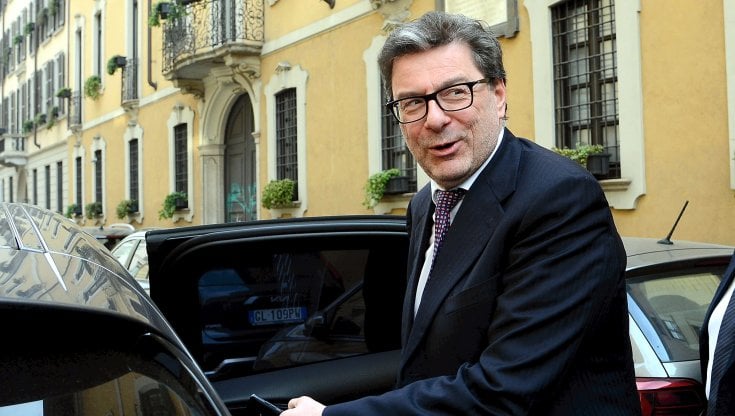 GIANCARLO GIORGETTI, MINISTRO DELL'ECONOMIA