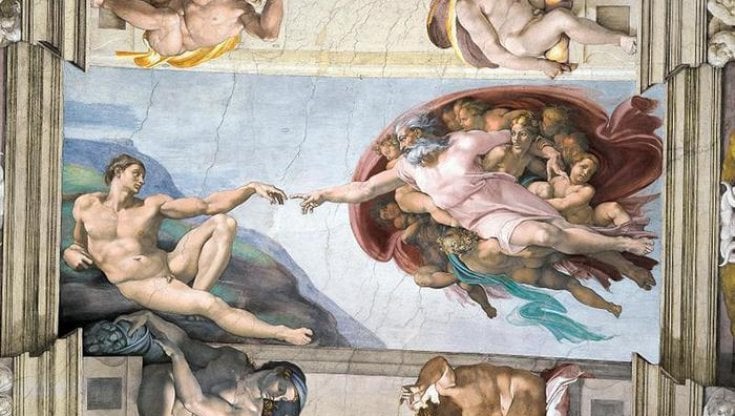 La Cappella Sistina, all'interno dei Musei Vaticani. Dopo il Louvre, i pi&ugrave; visitati al mondo