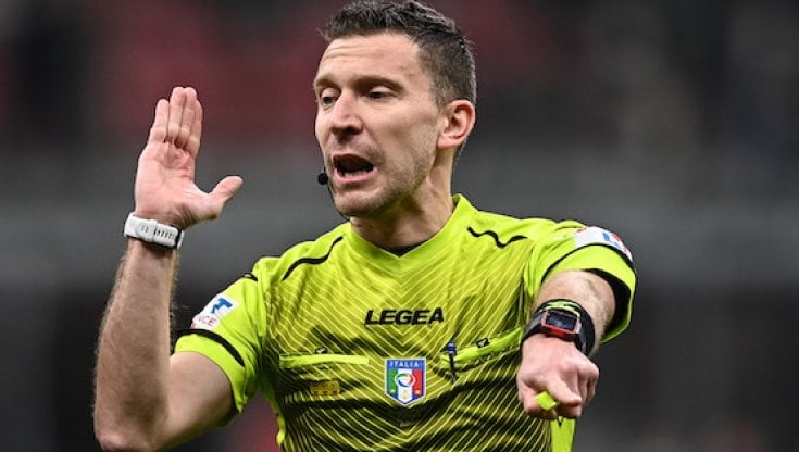 L'arbitro Marco Serra