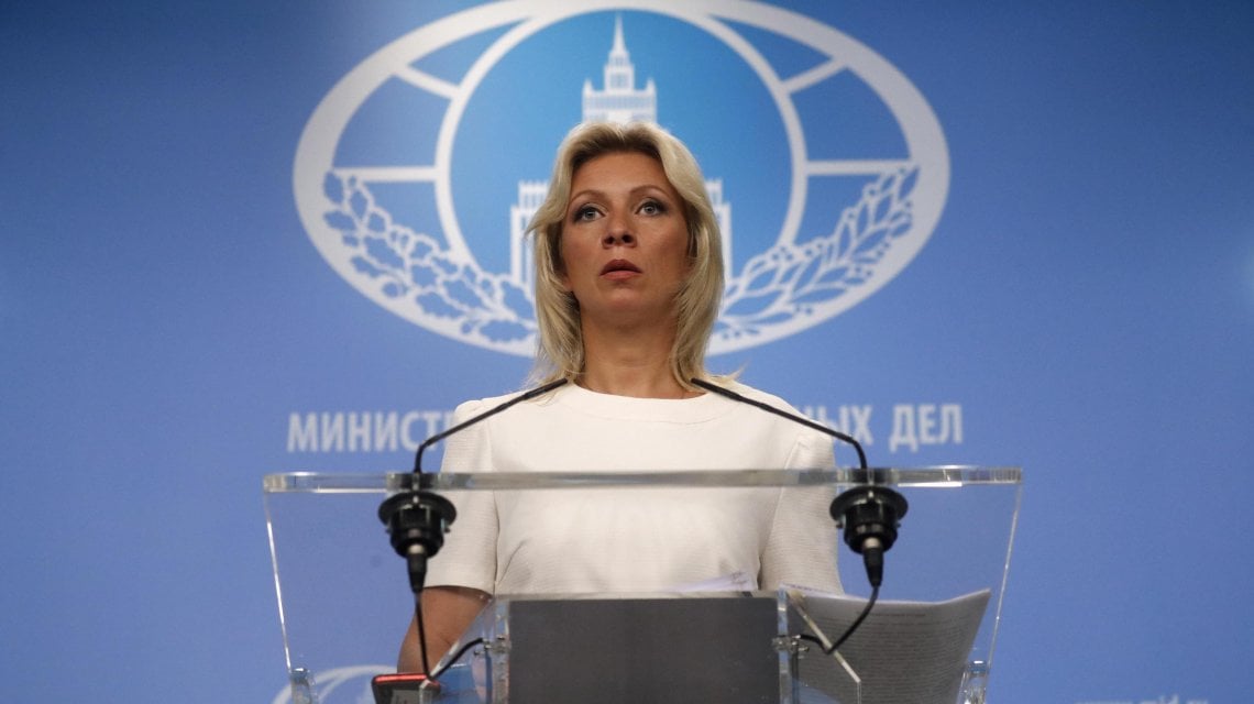 La portavoce del ministeri degli Esteri russo&nbsp;Maria Zakharova