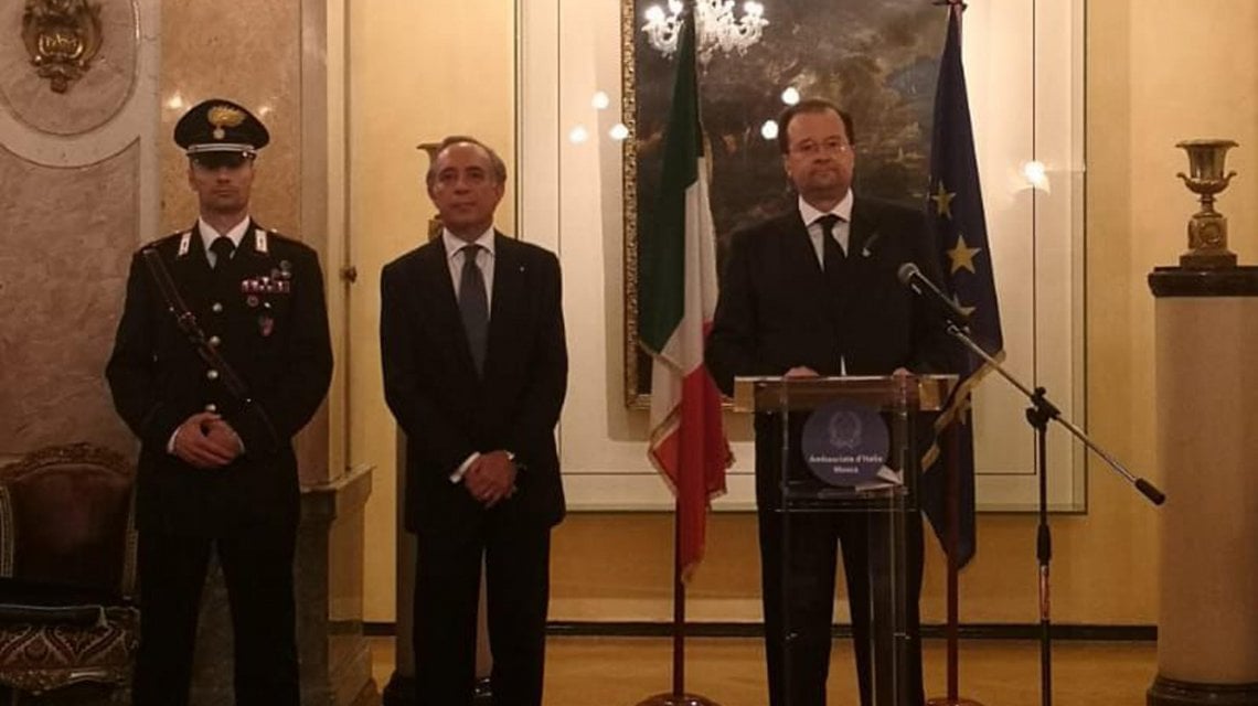 Alexei Paramonov, direttore del dipartimento europeo del ministero degli Esteri russo.