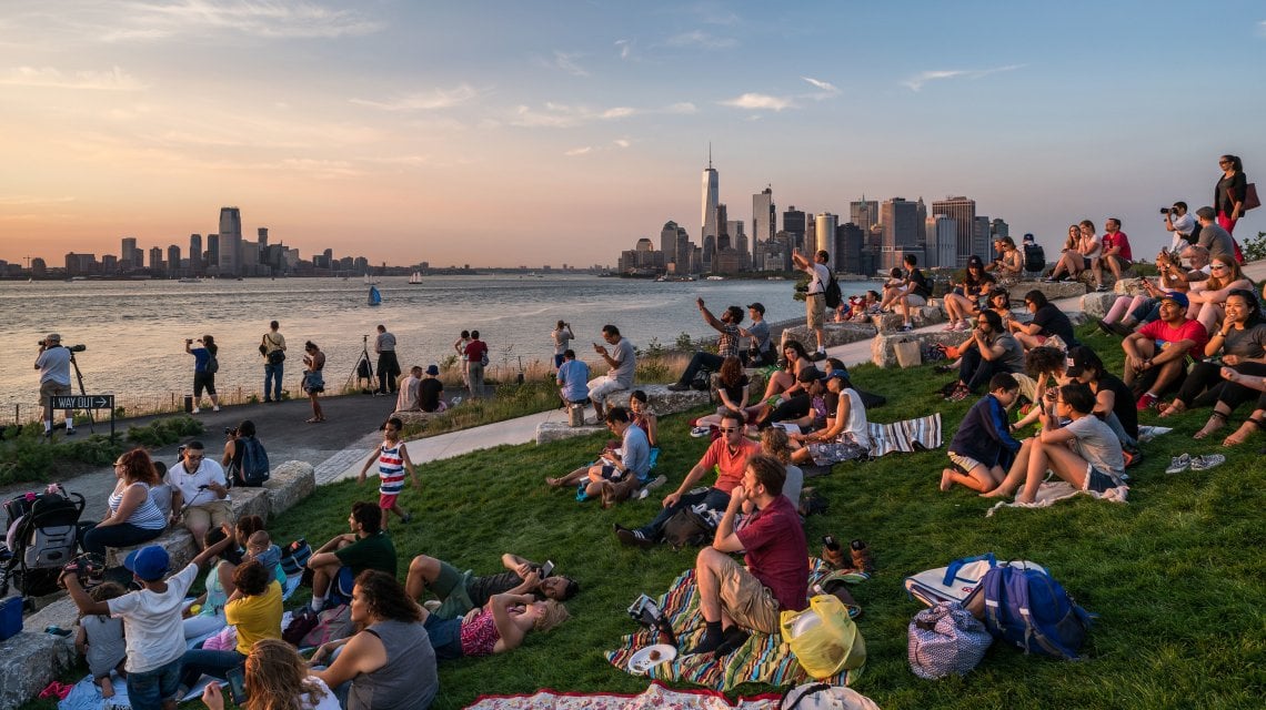 Manhattan da Governors Island