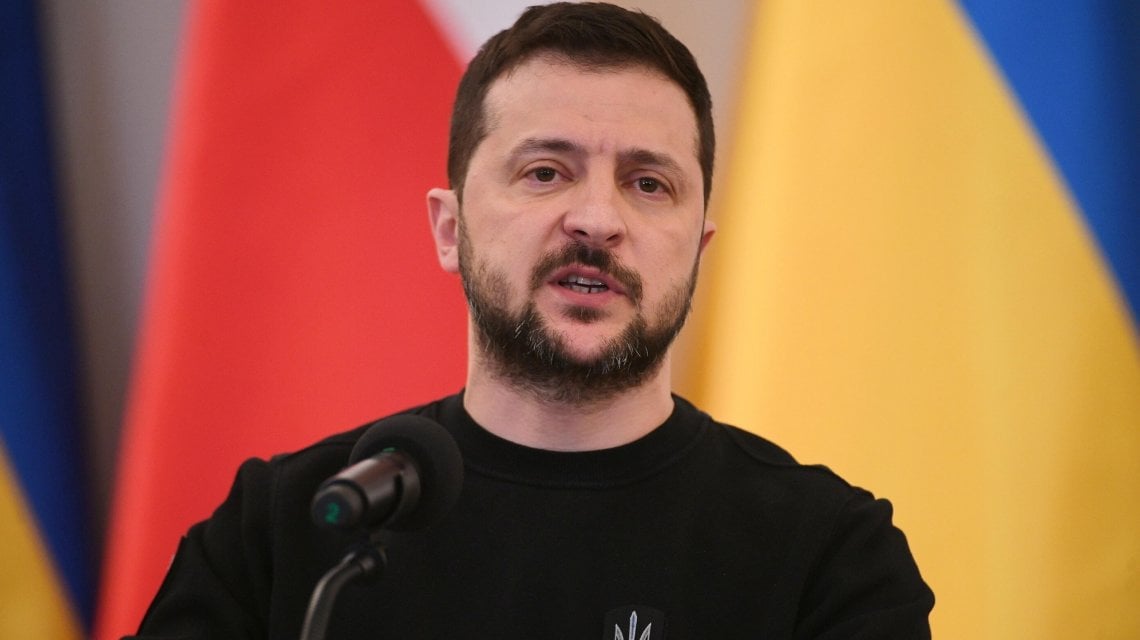 Il presidente ucraino Volodymyr Zelensky
