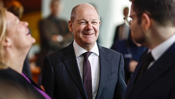 Il cancelliere tedesco Olaf Scholz