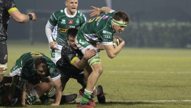 Federico Ruzza guida la mischia biancoverde di Treviso
