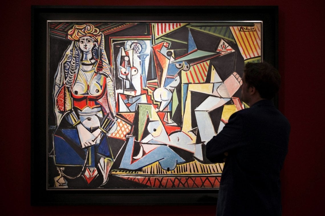 L' opera di Picasso Le donne di Algeri battuto all'asta da Christie' s a New York per 179 milioni di dollari 