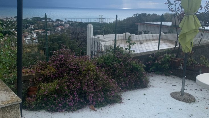 Grandine al Circeo