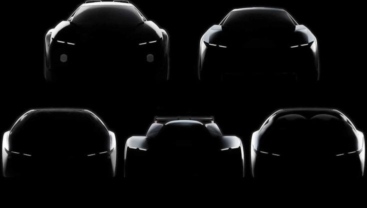 Le cinque hypercar di Giugiaro per Laffite