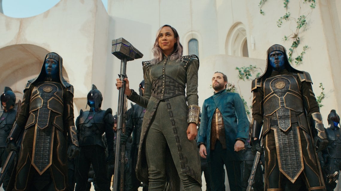 Una scena di "The Marvels"