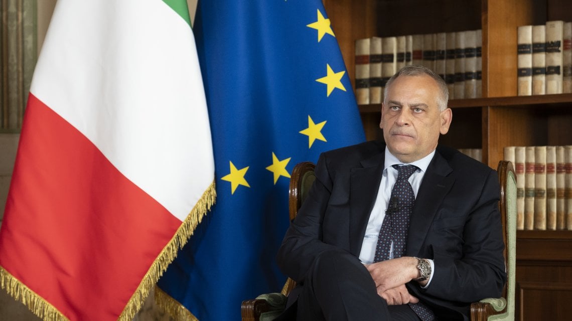 Il capo della Polizia Lamberto Giannini