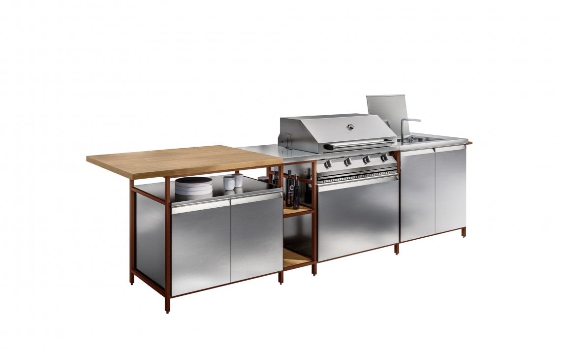 La cucina Formalia Outdoor di Scavolini