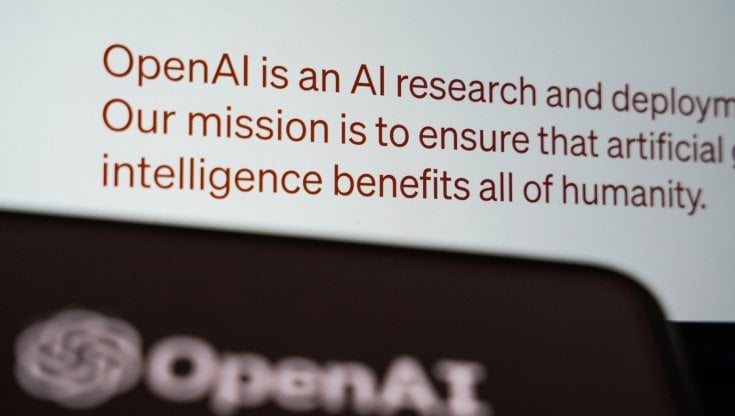 La pagina introduttiva di ChatGPT, il chatbot di intelligenza artificiale sviluppato da OpenAI