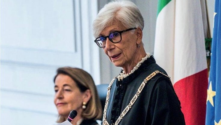La presidente della Consulta, Silvana Sciarra