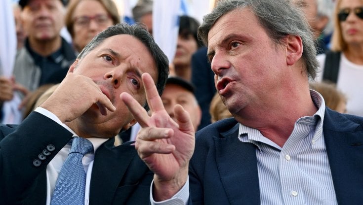 Matteo Renzi e Carlo Calenda