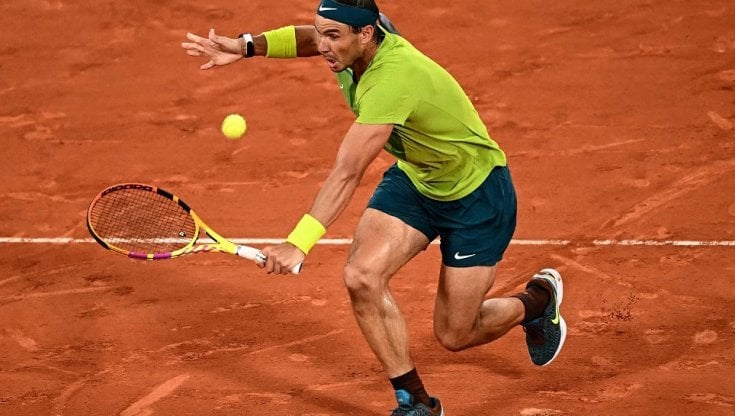 Rafa Nadal lo scorso anno al Roland Garros