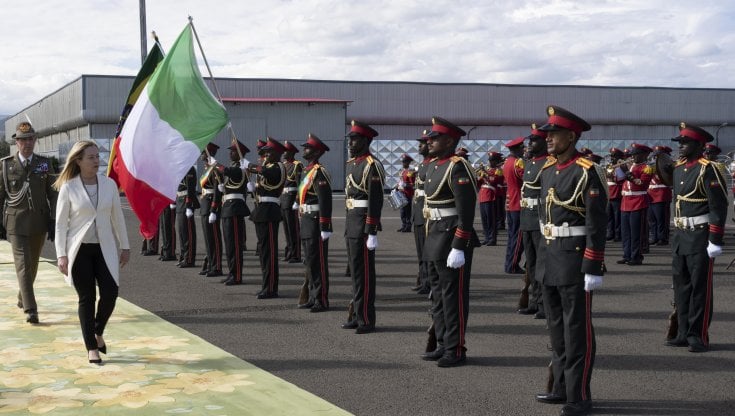Addis Abeba (Etiopia): l'arrivo della premier Giorgia Meloni