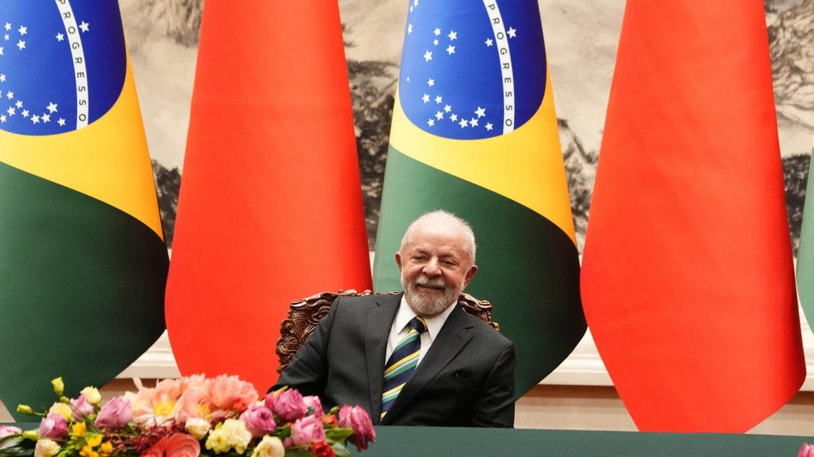 Il presidente del Brasile Luiz Inacio Lula da Silva