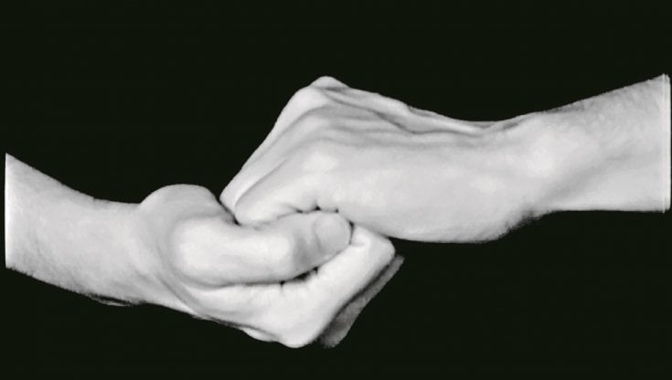 Bill Viola,&nbsp;Four Hands (2001)