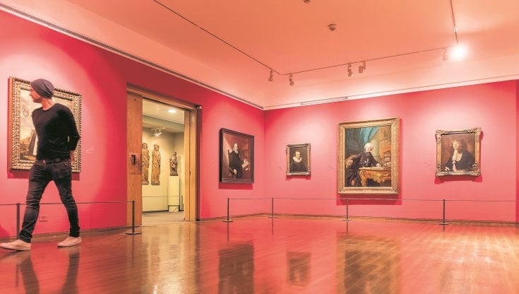 Una sala del Tel Avid Museum of Art&nbsp;