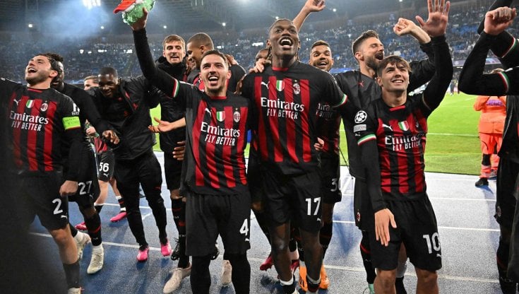 La festa del Milan al Maradona
