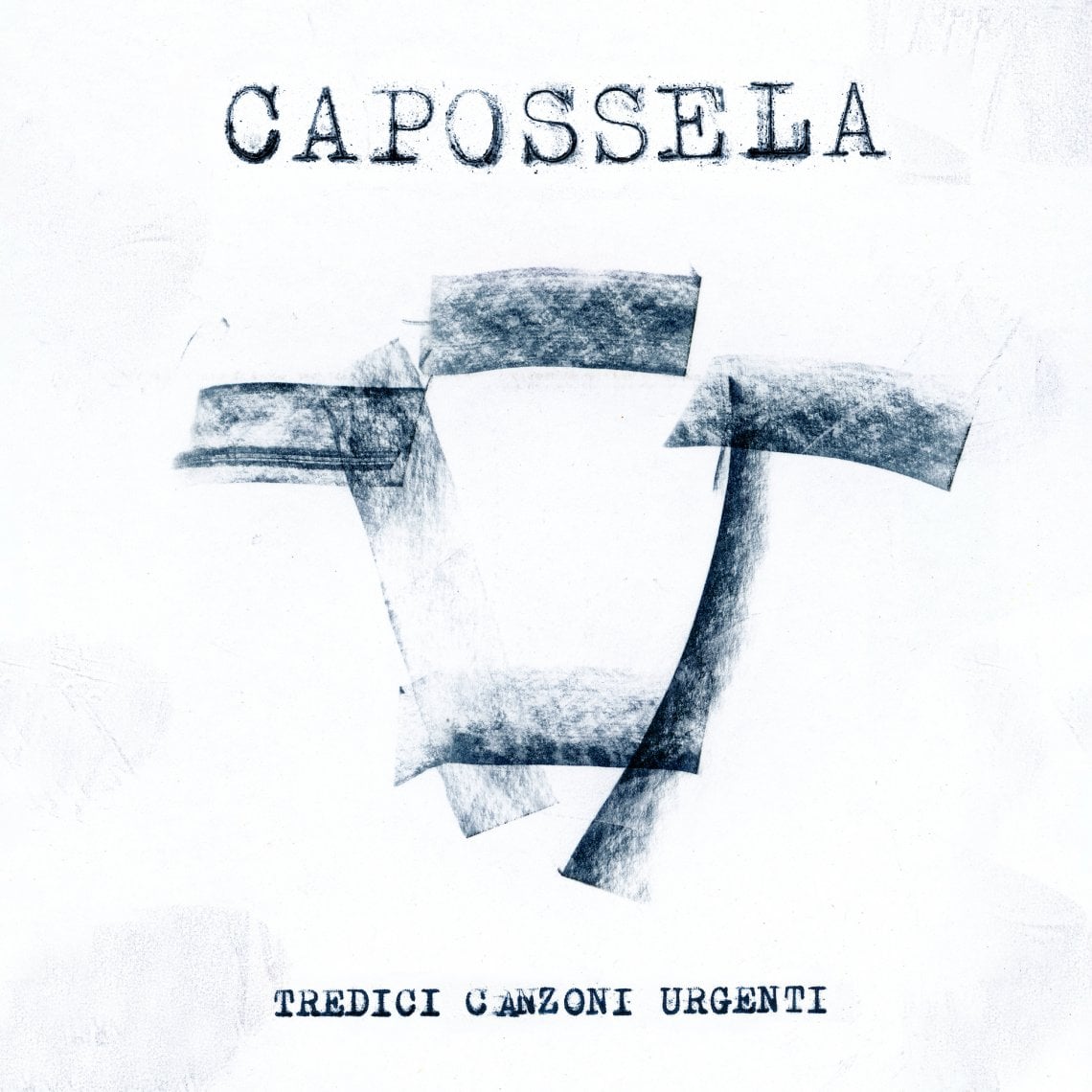 La copertina di 'Tredici canzoni urgenti'
