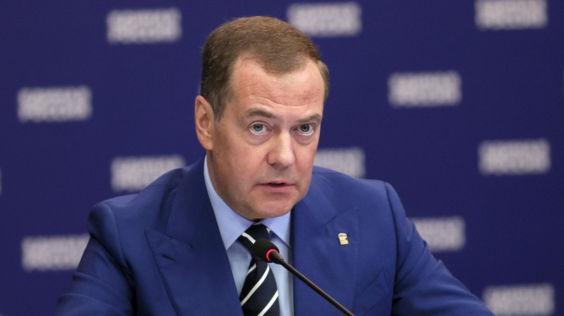 Il vice presidente del Consiglio di sicurezza della Federazione Russa, Dmitrij Medvedev