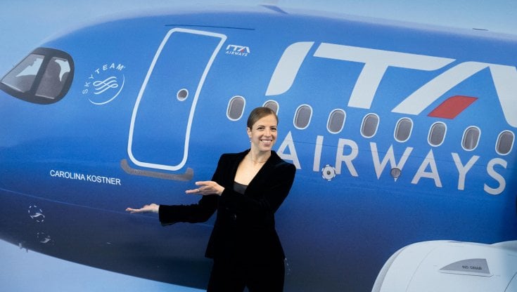 CAROLINA KOSTNER E IL SUO AEREO