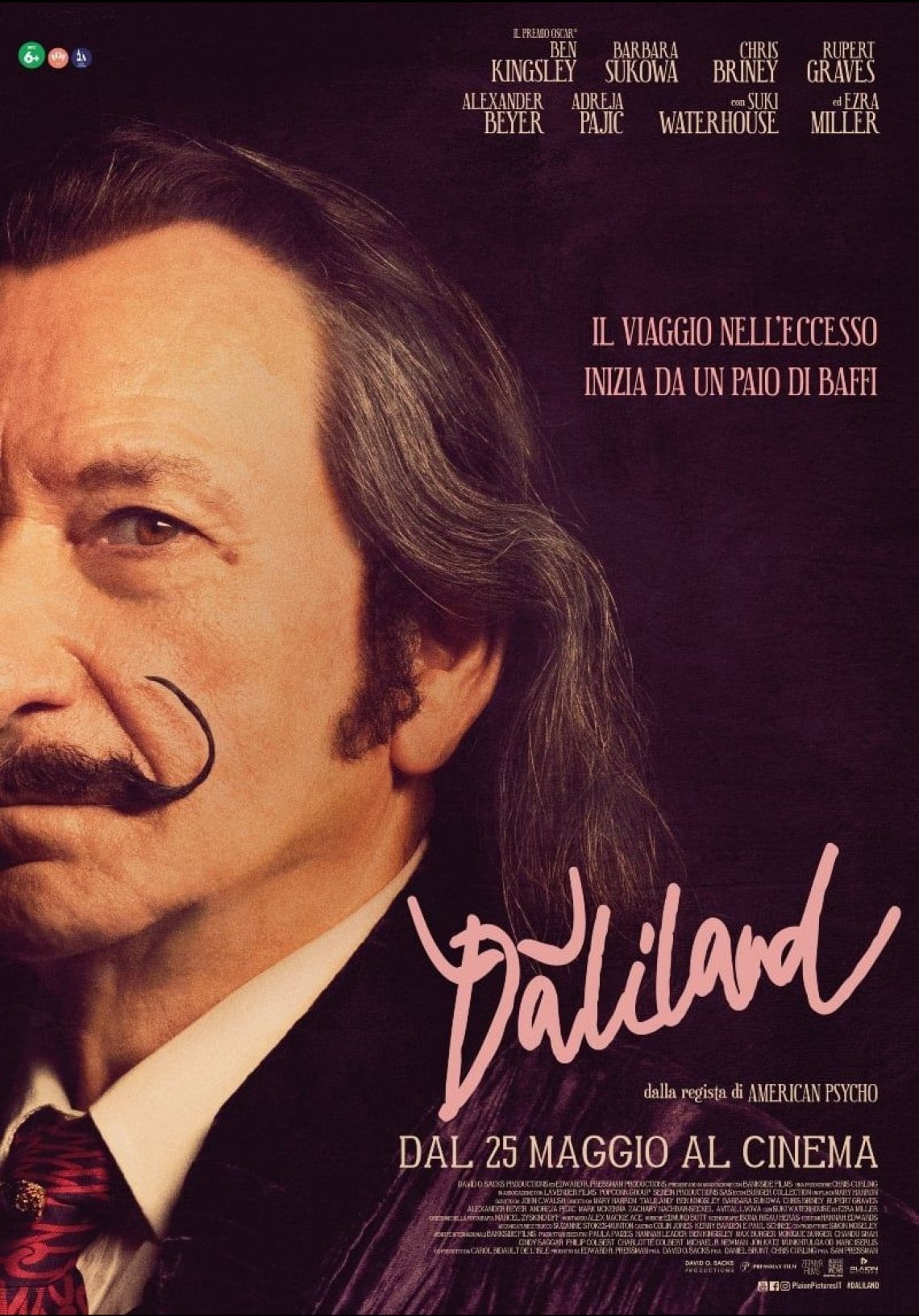 Il poster del film "Dal&igrave;land"