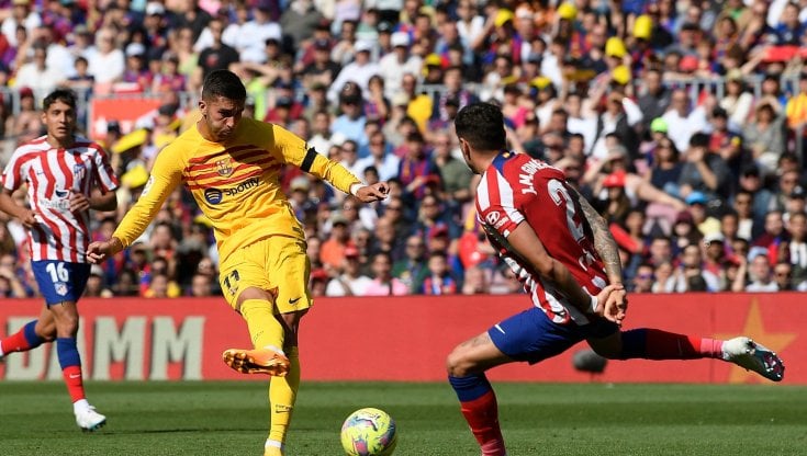 La rete decisiva realizzata da Ferran Torres, 23 anni