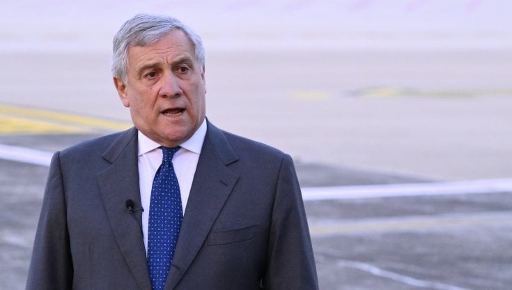 Il ministro degli Esteri, Antonio Tajani