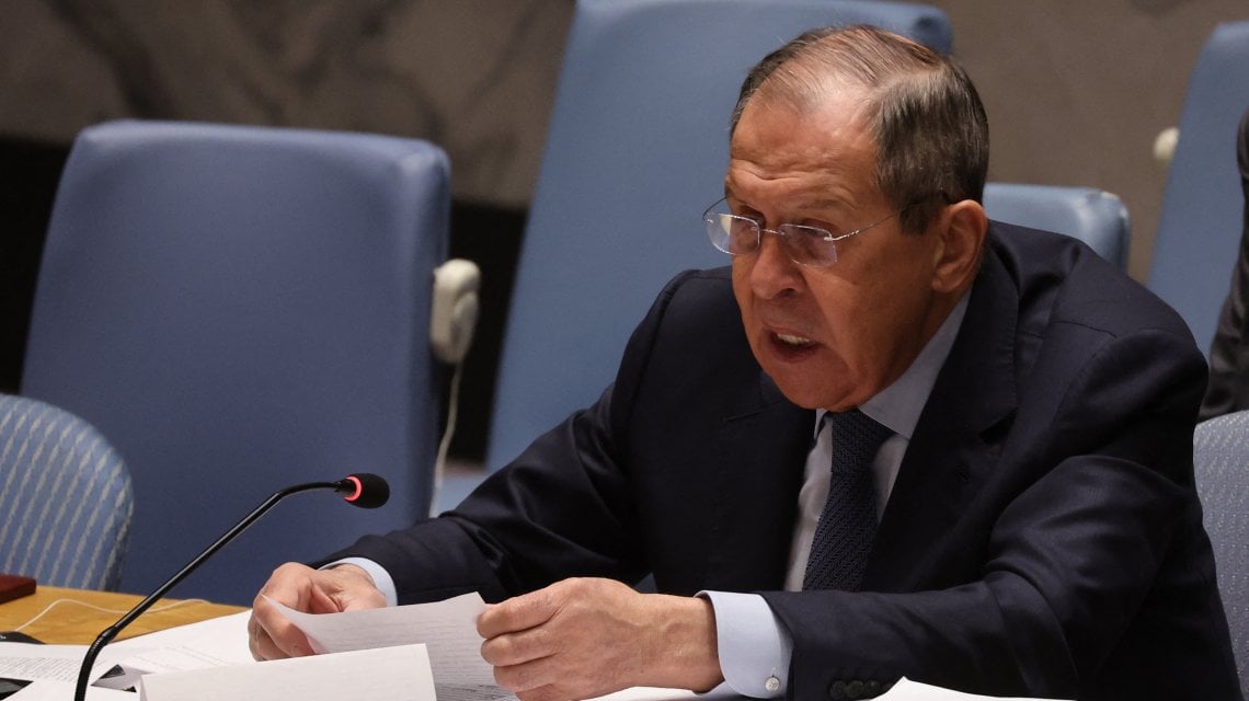 Il ministro degli Esteri russo Sergej Lavrov