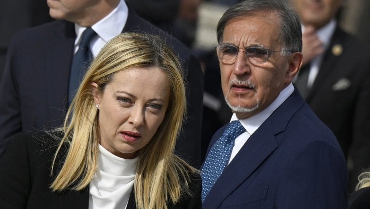 Giorgia Meloni e Ignazio La Russa