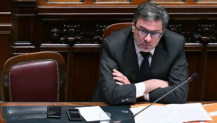 Il ministro dell'Economia Giancarlo Giorgetti