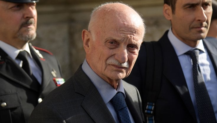 Mario Mori dopo la sentenza in Corte di Cassazione sulla trattativa Stato mafia