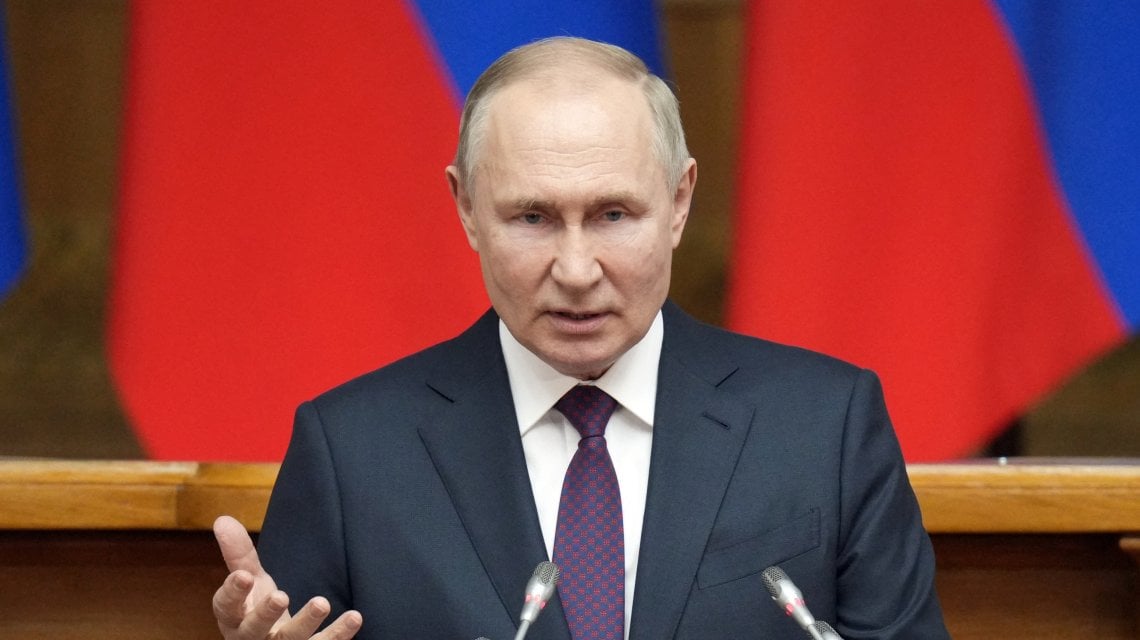 Il presidente russo Vladimir Putin