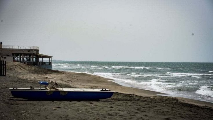 La spiaggia di Fregene sul litorale romano