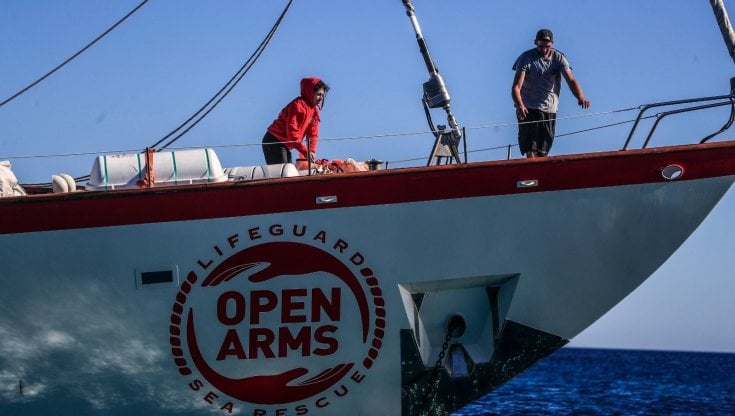Il veliero Astral della spagnola Open Arms